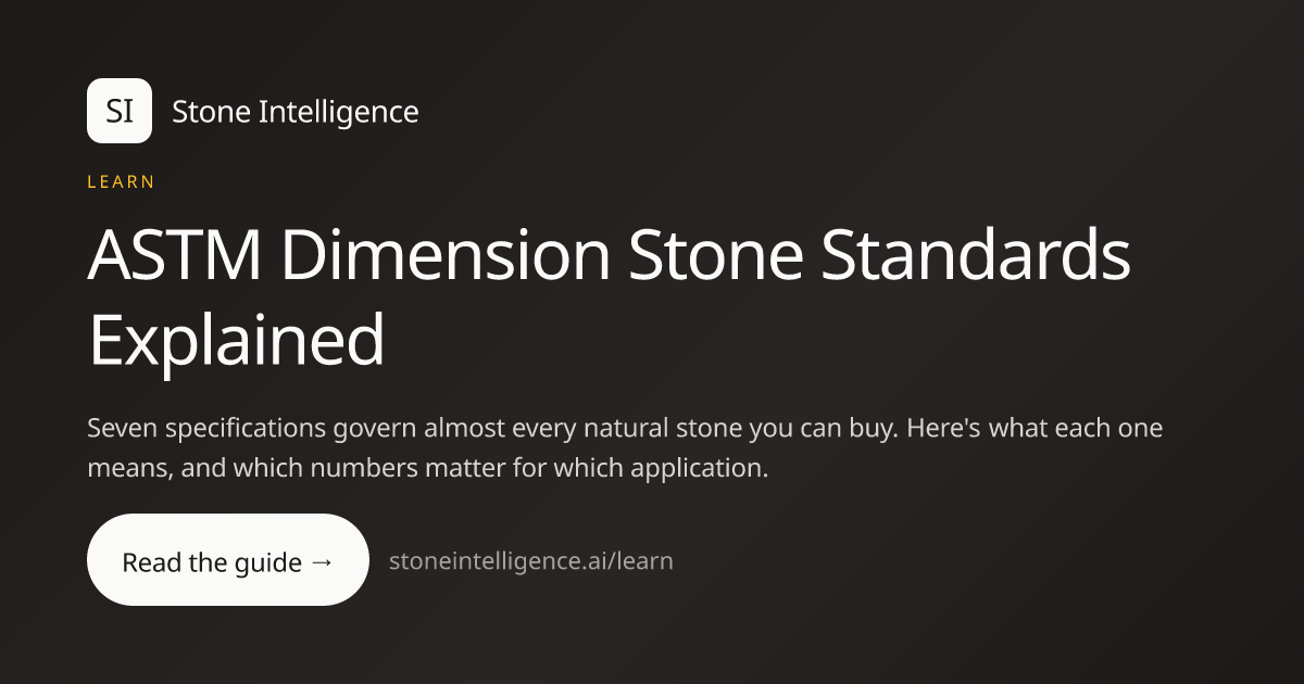 ASTM Dimension Stone Standards Explained — Plain-English Guide | Stone ...